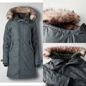 🆕 Tna Summit Parka - Smoky Emerald Green